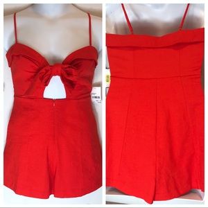 Astr The Label Reese Romper Size M NWT